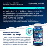 MAGNOX Leg Cramps Buster magnesium supplement side view