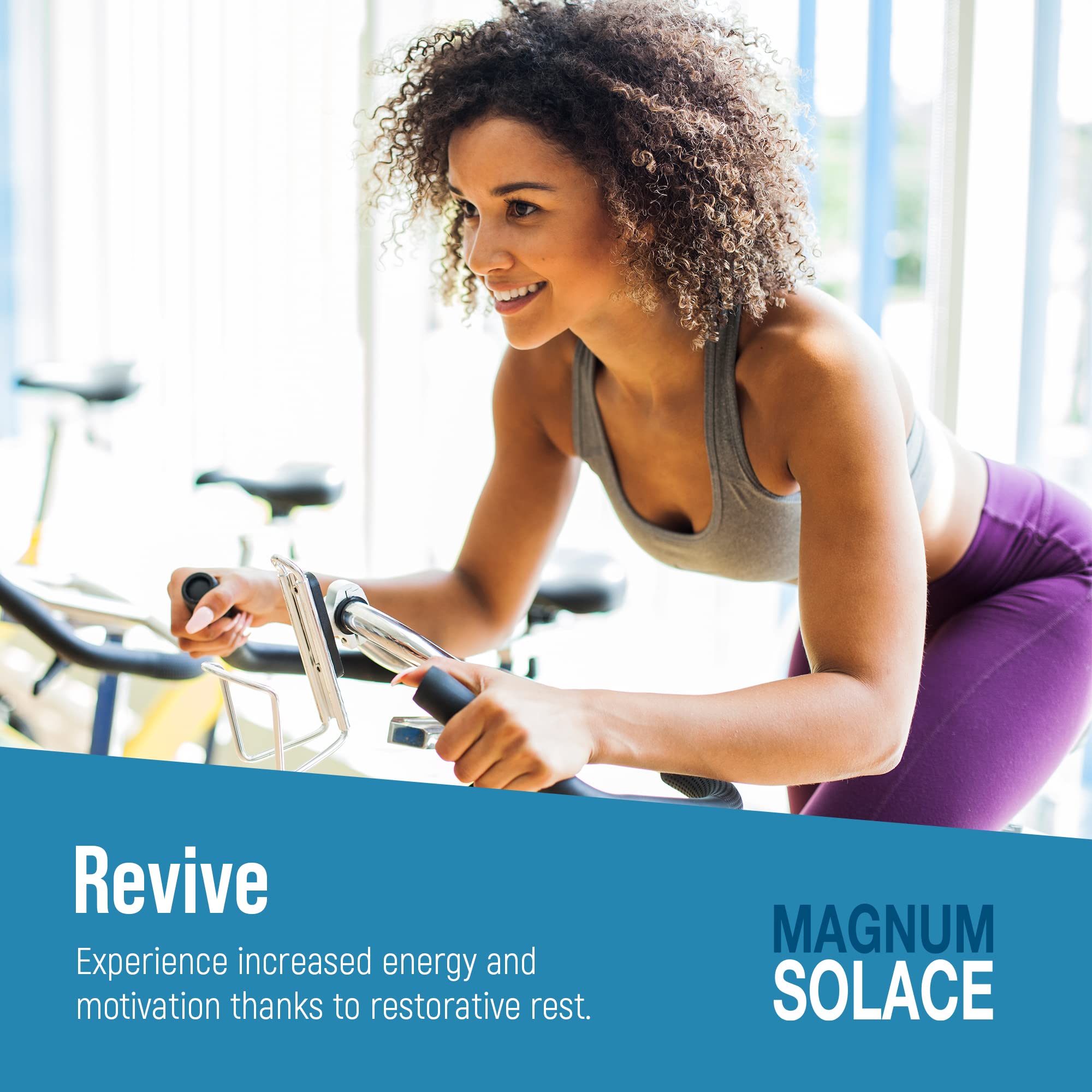 Magnum Solace Magnesium Oil 220mg lifestyle scene