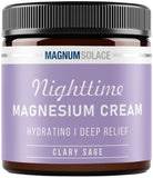 Magnum Solace Nighttime Magnesium Cream 250mg jar front view