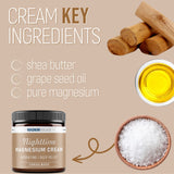 Magnum Solace Nighttime Magnesium Cream ingredients list