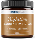 Magnum Solace Nighttime Magnesium Cream jar front view