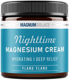 Magnum Solace Nighttime Magnesium Cream jar front view