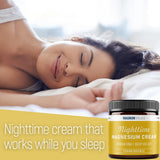 Magnum Solace Nighttime Magnesium Cream jar side view