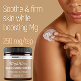 Magnum Solace Nighttime Magnesium Cream texture close-up