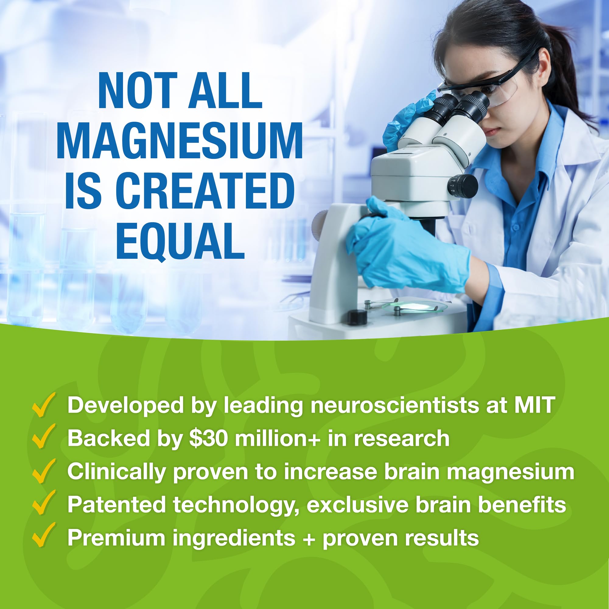 Magtein Magnesium L-Threonate Supplement ingredients list