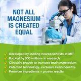 Magtein Magnesium L-Threonate Supplement ingredients list