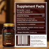MAÏA Nattokinase Multi-Enzyme Supplement capsule close-up