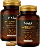 MAÏA Nattokinase Multi-Enzyme Supplement front view
