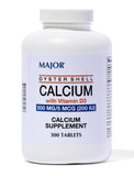 MAJOR Calcium from Oyster Shells with Vitamin D front view