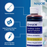 MAJOR Iodine Supplement 272g back view