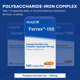 MAJOR Iron Supplement packaging side view
