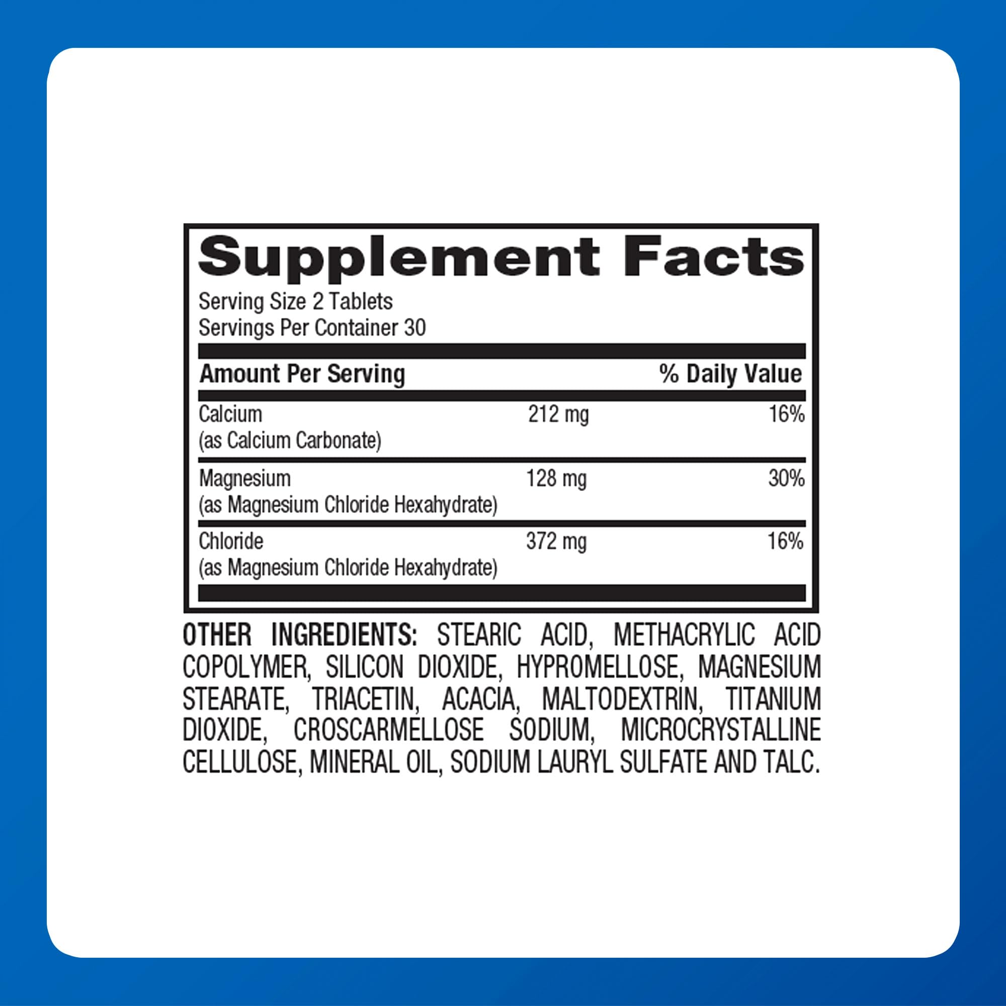 MAJOR MagDelay Magnesium Chloride 64 mg Supplement dosage instructions