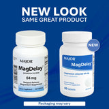 MAJOR MagDelay Magnesium Chloride 64 mg Supplement packaging