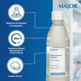 MAJOR Magnesium Citrate Saline Laxative 354g label close-up