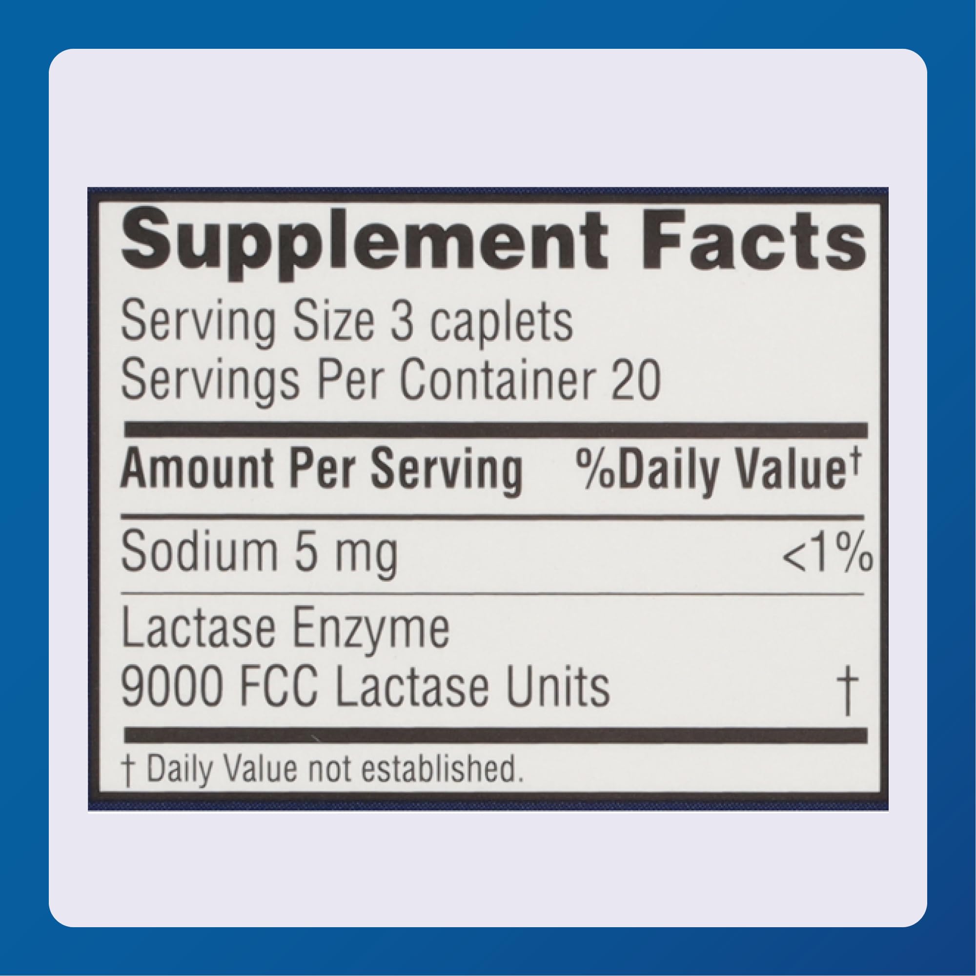 MAJOR Original Dairy Aid caplets in a bowl