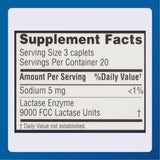 MAJOR Original Dairy Aid caplets in hand