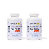 MAJOR Oyster Shell Calcium 500mg tablets front view