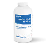 MAJOR Oyster Shell Calcium Tablets 500mg bottle front view