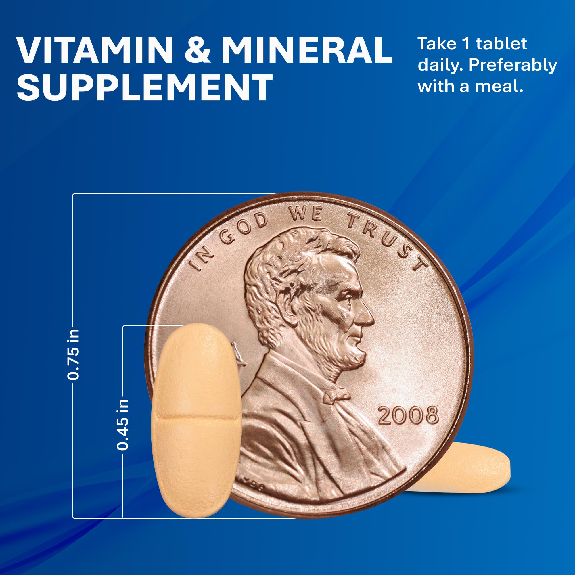 MAJOR ProSight Daily Multivitamin Supplement bottle top view