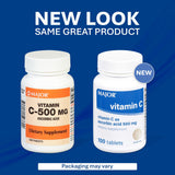 MAJOR Vitamin C Tablets 500mg packaging