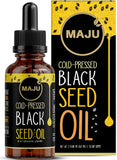Maju Superfoods Black Cumin Seed Oil 75g front view