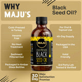 Maju Superfoods Black Seed Oil 227g nutritional information