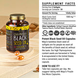Maju Superfoods Black Seed Oil 80g close-up