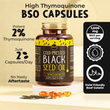Maju Superfoods Black Seed Oil 80g side view