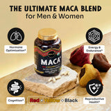 Maju Superfoods Maca Capsules 100g packaging