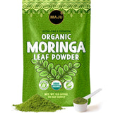 Maju Superfoods Moringa Powder 454g front view packaging