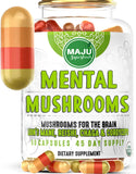 Maju Superfoods Mushroom Supplement 90 capsules front view