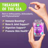 Maju Superfoods Purple Sea Moss Capsules with natural sea moss