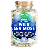 Maju Superfoods Sea Moss Capsules 30g front view