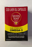 MAKJUNS Pure Cod Liver Oil bottle with capsules