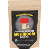 MALAMA MUSHROOMS 8-Mushroom Hot Cacao Mix packaging front view