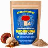 MALAMA MUSHROOMS 8-Mushroom Powder front view packaging