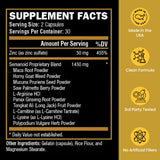 Male FX Labs Semanoid multivitamin supplement ingredients list