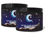 Malvjun Sleep Gummies strawberry flavour front view