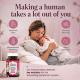Mama Natural Postnatal Multi Organic Multivitamin packaging
