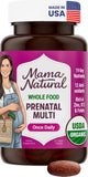 Mama Natural Prenatal Multivitamin front view packaging