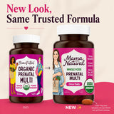 Mama Natural Prenatal Multivitamin lifestyle scene with a pregnant woman