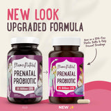 Mama Natural Probiotic Supplement side view