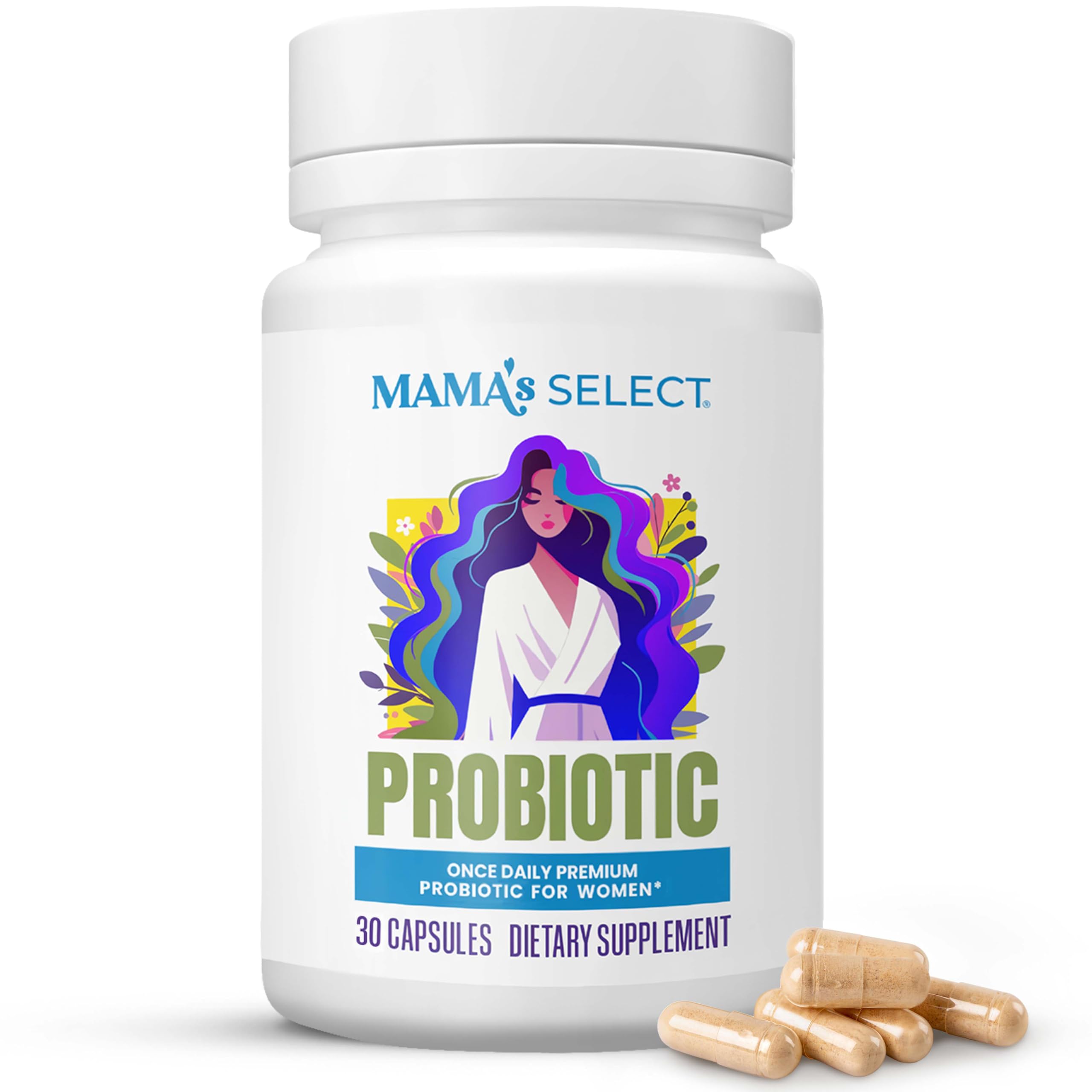 Mama's Select Prenatal Probiotic 32g front view