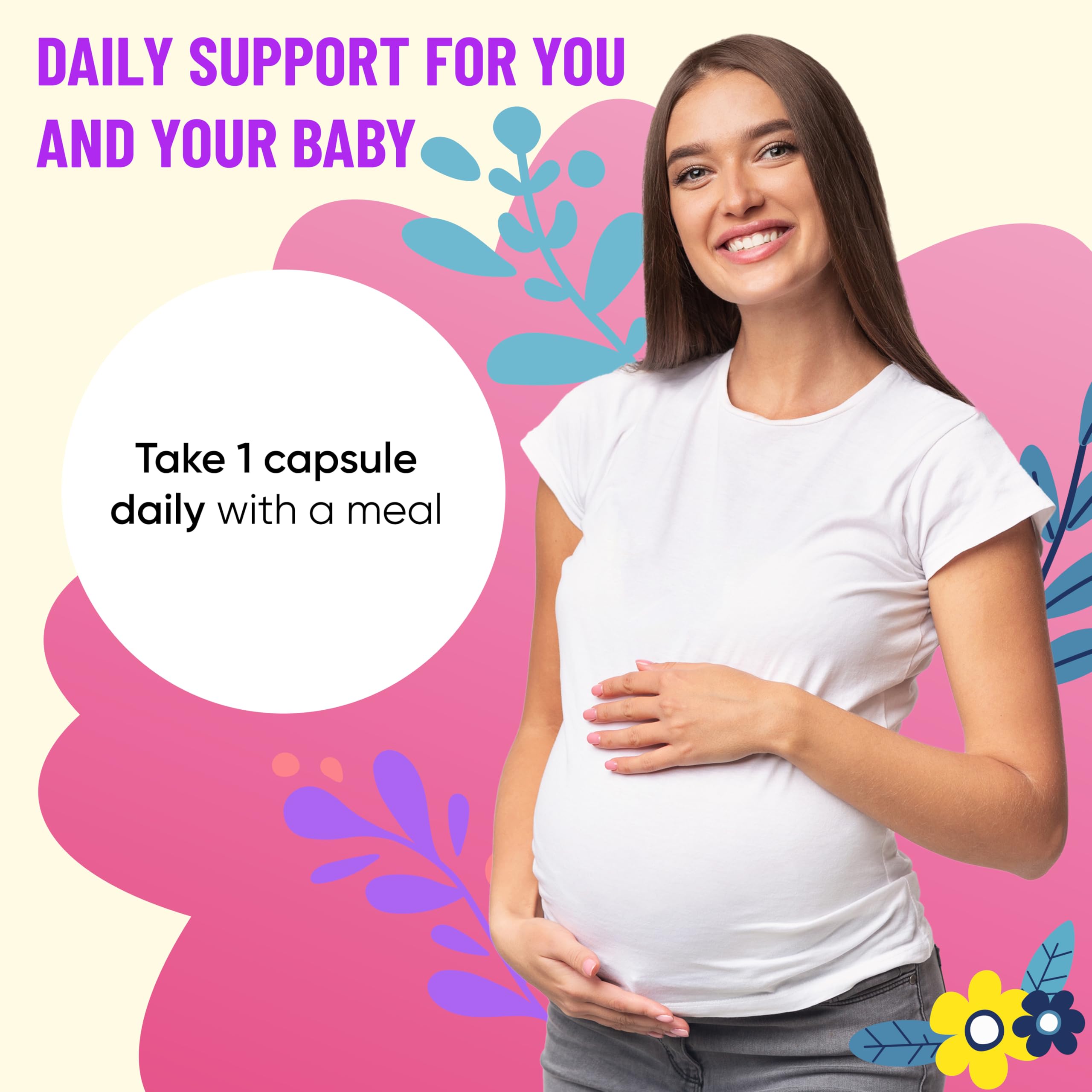 Mama's Select Prenatal Probiotic 32g on a kitchen counter