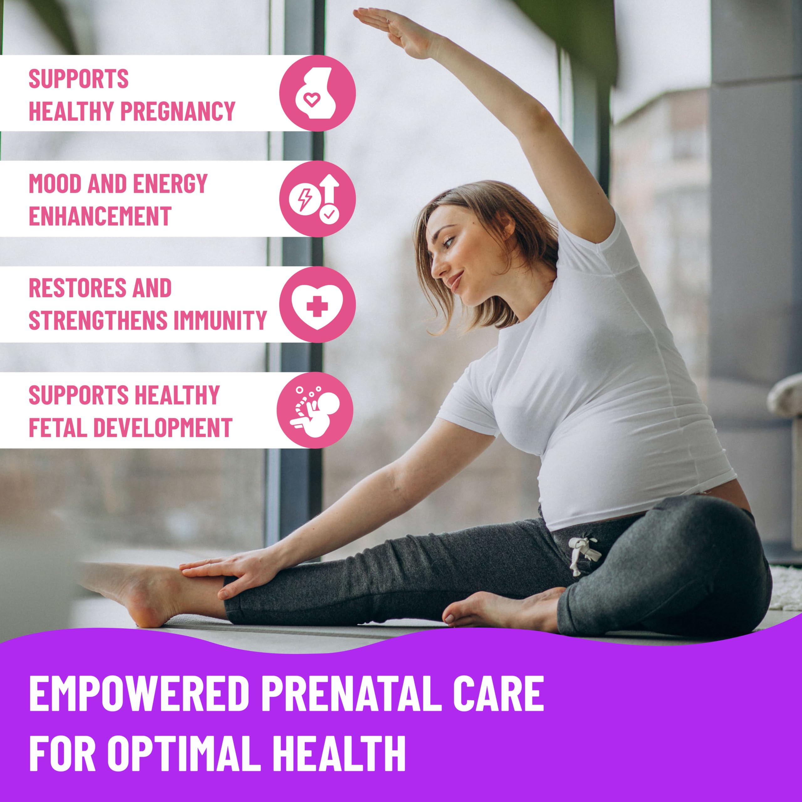 Mama's Select Prenatal Vitamins 30 capsules with measuring spoon