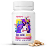 Mama's Select Prenatal Vitamins 30 Vegan Capsules front view