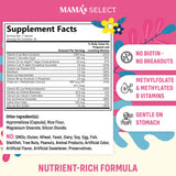 Mama's Select Prenatal Vitamins bottle with label