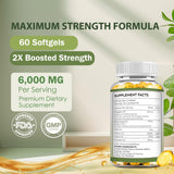 mamanana Oregano Oil Softgels 6-in-1 Herbal Formula capsule close-up