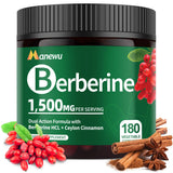 Manewu Berberine Supplement 1500mg HCL front view