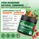 Manewu Berberine Supplement 1500mg HCL packaging